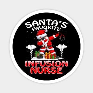 Santas Favorite Infusion Nurse Christmas T Shirt Magnet